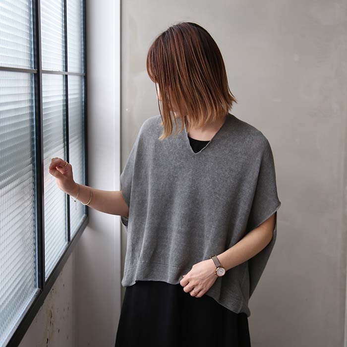 美品evam eva ウォーターリネンプルオーバー 中川政七商店 えみ