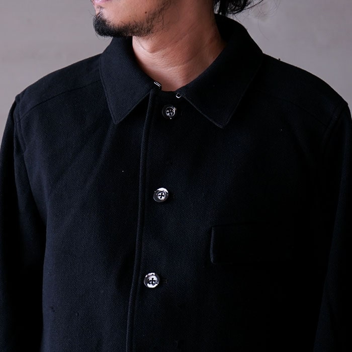 anc-jk37) / ANCELLM (アンセルム) / TWEED CRASH JACKET（ツイード