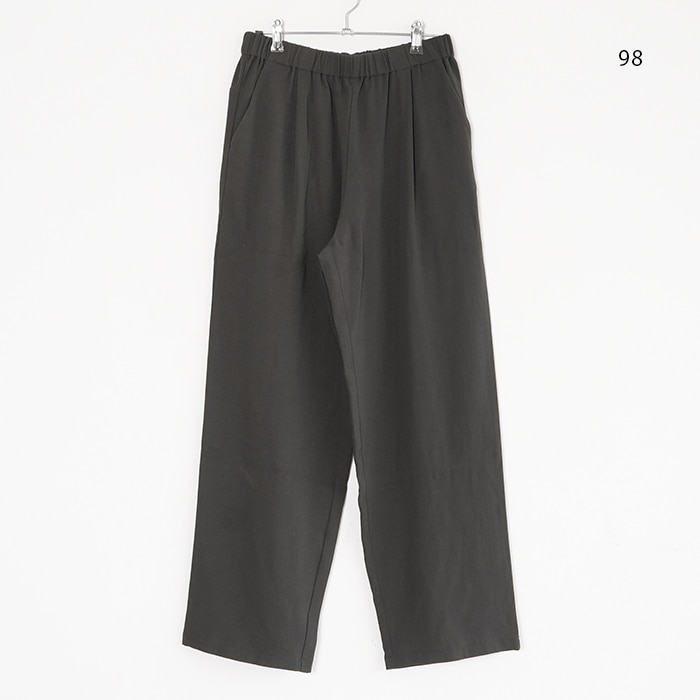パンツ evam eva evameva (エヴァムエヴァ) cotton cropped pants / コットン