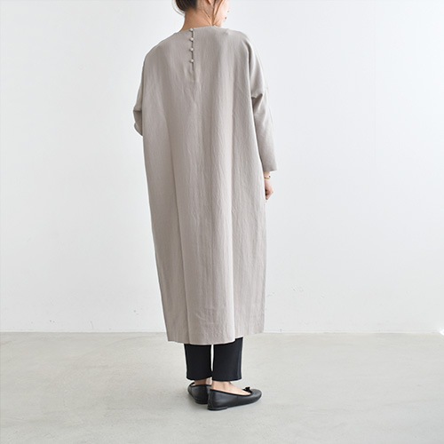 e203t107) / evam eva(エヴァムエヴァ) / cotton wool one-piece