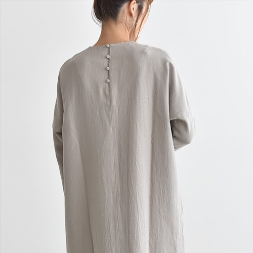 e203t107) / evam eva(エヴァムエヴァ) / cotton wool one-piece