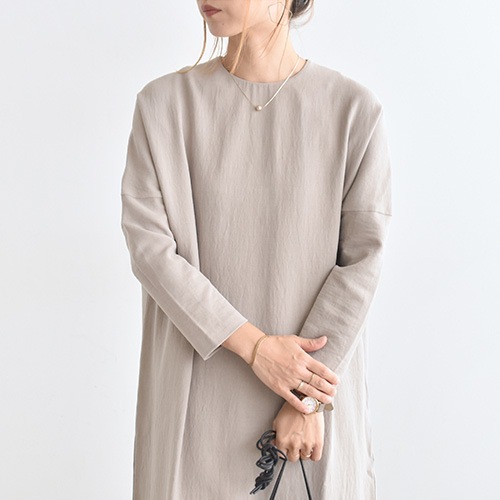 美品✨エヴァムエヴァ　cotton wool one-piece ライトグレー e203t107) / evam eva(エヴァムエヴァ) / cotton wool one-piece