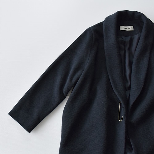 e203t171) / evam eva(エヴァムエヴァ) / wool angora robe coat