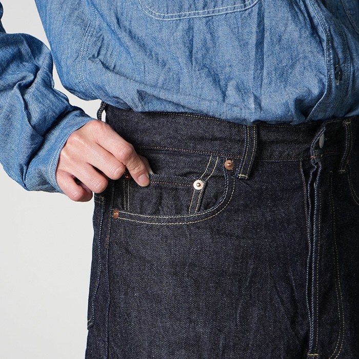 パンツ BLOOM&BRANCH blurhms ROOTSTOCK M47 Denim blurhms ROOTSTOCK 別注M47デニム BLOOM&BRANCH