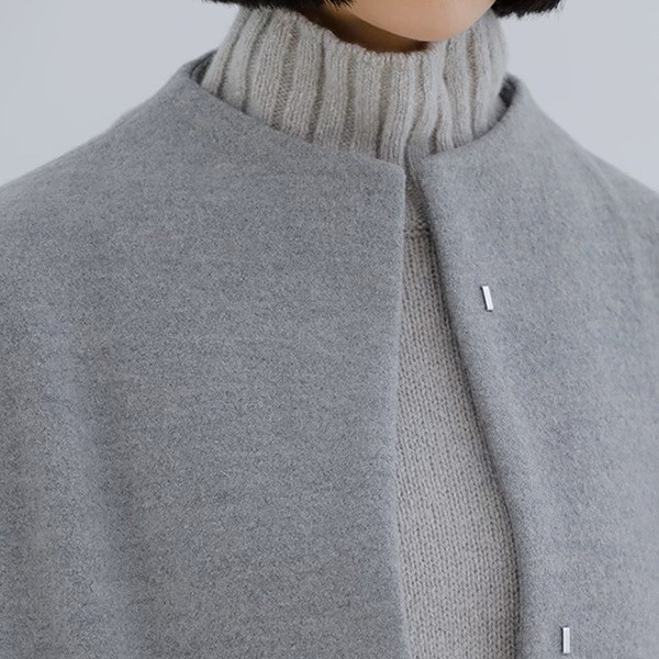 Evam Eva プレスウール ショートコート サイズ1 e263k091) / evam eva (エヴァムエヴァ) / press wool short coat