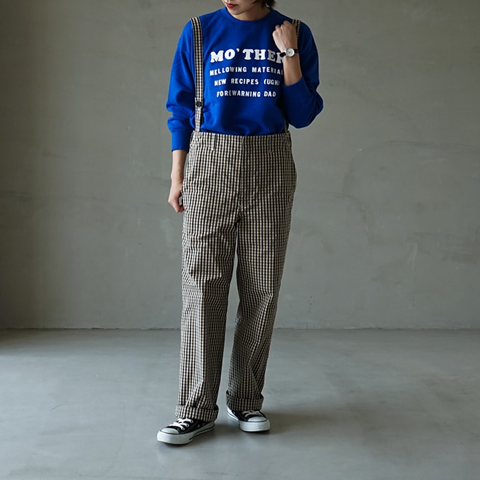 オールドマンズテーラー　R&D.M.Co/OLDMAN'STAILOR スエット R & D.M.Co- オールドマンズテーラー コットン ラバープリント