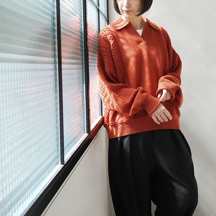 40%OFF】（ysk-24aw-kn09) YASHIKI(ヤシキ) / Hatsuyuki Skipper