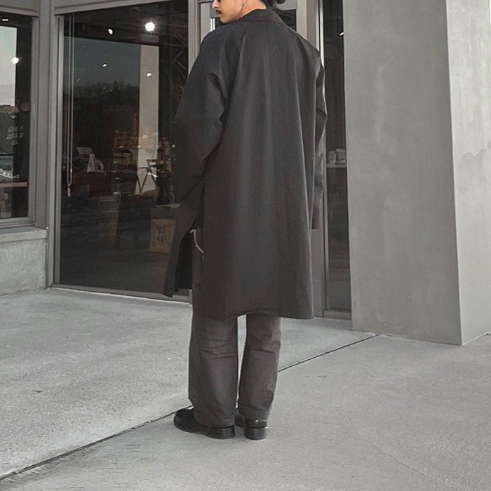anc-jk72) / ANCELLM (アンセルム) / SINGLE BREASTED COLLAR COAT