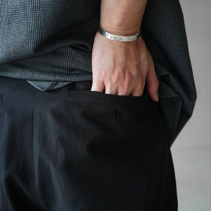 50%OFF】(syt-26ss-p03) SAYATOMO(サヤトモ) / 2-Tack Wide Slacks(2