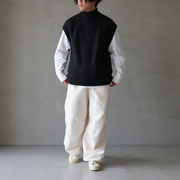 30%OFF】(innat02-k02) / INNAT(インアット) /LOW GUERNSEY VEST(ロー