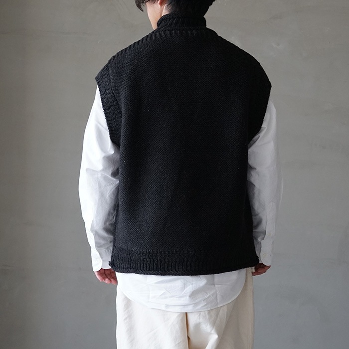 30%OFF】(innat02-k02) / INNAT(インアット) /LOW GUERNSEY VEST(ロー