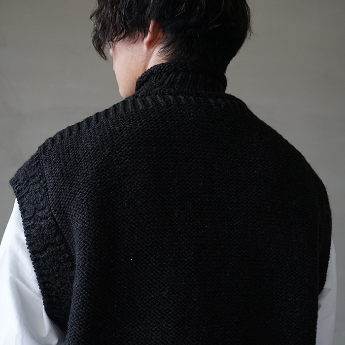 30%OFF】(innat02-k02) / INNAT(インアット) /LOW GUERNSEY VEST(ロー