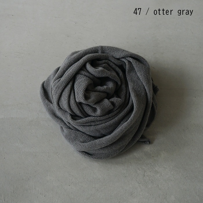 e233g134） / evam eva(エヴァムエヴァ) /cashmere stole