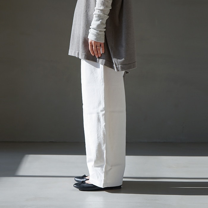 e221t014) / evam eva(エヴァムエヴァ) / wide pants(ワイドパンツ