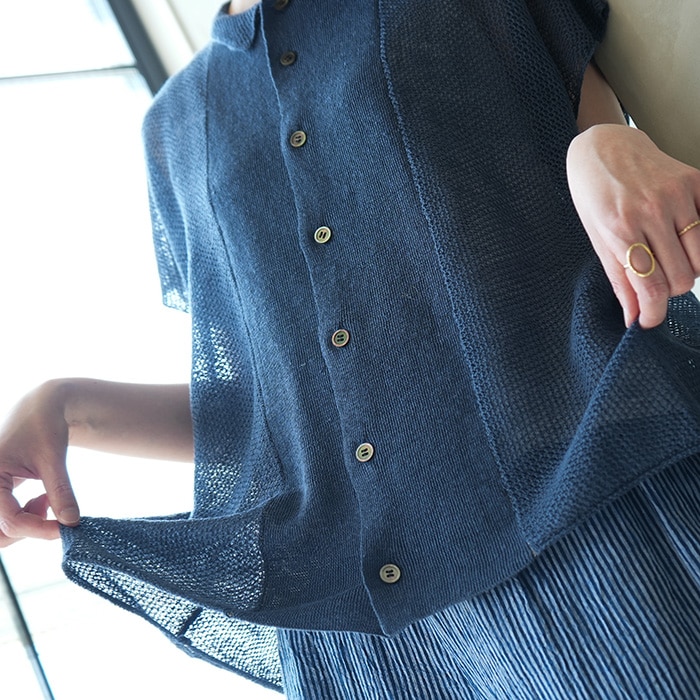 30%OFF】(11303053) Vlas Blomme (ヴラスブラム) /Diagonally Knitted