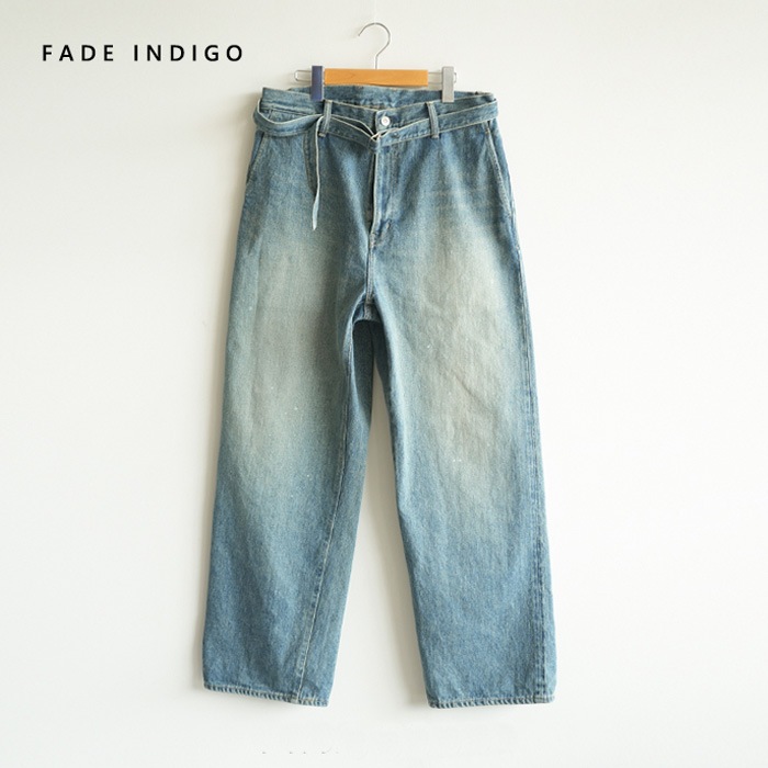 ys-26ss-15-1) YOKOSAKAMOTO(ヨーコサカモト) / BELTED TROUSERS