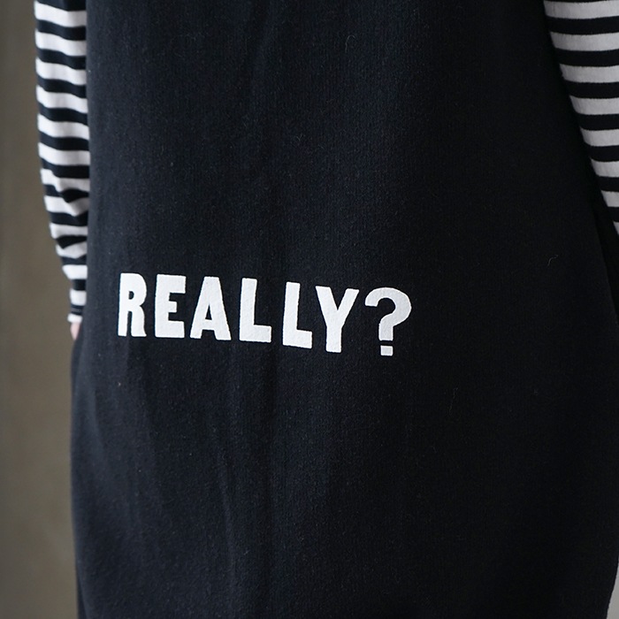 R &D.M.Co- サロペット R&D.M.Co- salopette (black/HUNGRY) | nii-B | WE