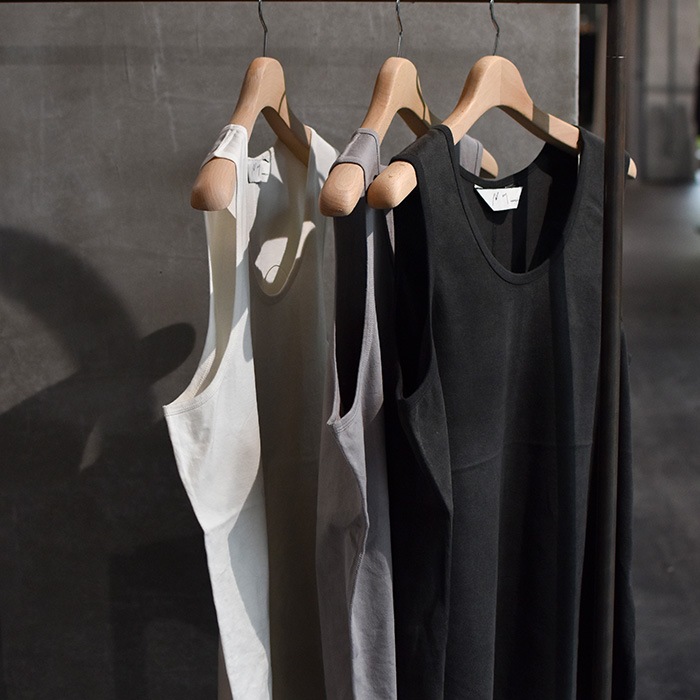 anc-ct193) / ANCELLM(アンセルム) / UNEVENNESS TANK TOP(アン