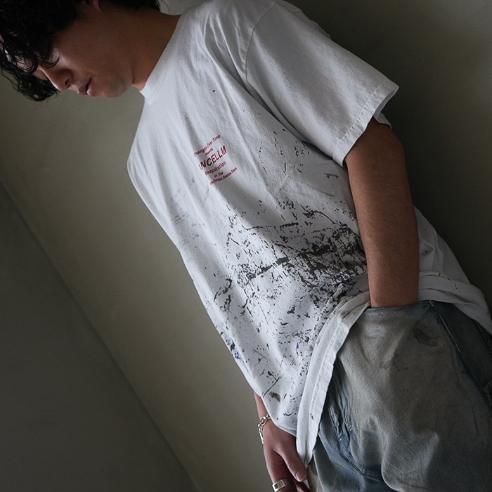 anc-ct62) / ANCELLM (アンセルム) / PAINTER T-SHIRT（ペインターT