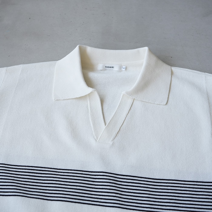 40%OFF】(ysk-25ss-kn06) / YASHIKI(ヤシキ) /Sazanami Skipper