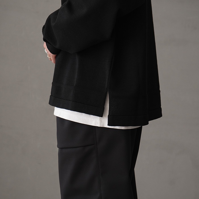 40%OFF】(ysk-25ss-kn06) / YASHIKI(ヤシキ) /Sazanami Skipper Knit