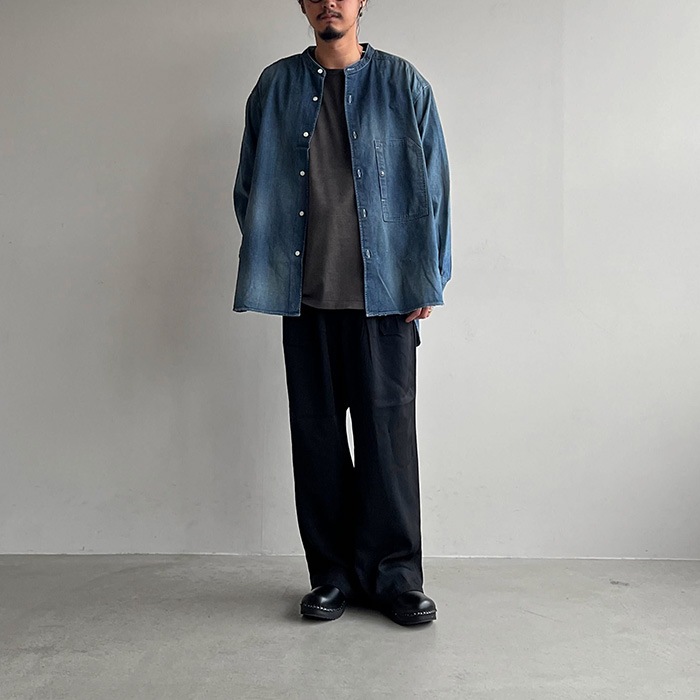 2026 1/2 11:00販売開始】(anc-sh88) / ANCELLM (アンセルム) / DENIM