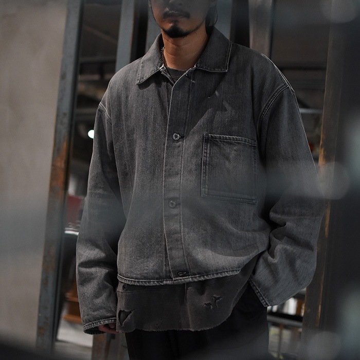 ys-24aw-47-1) YOKOSAKAMOTO(ヨーコサカモト) / DENIM JACKET