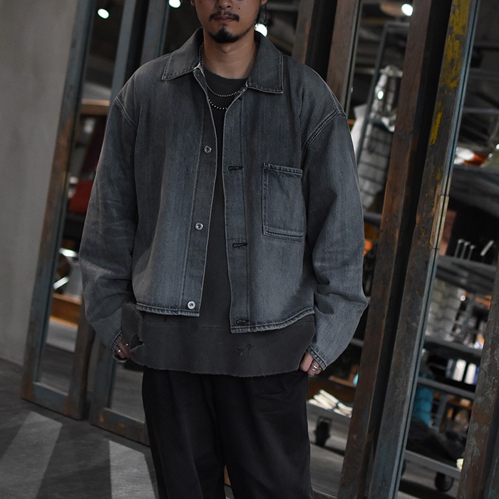 ys-24aw-47-1) YOKOSAKAMOTO(ヨーコサカモト) / DENIM JACKET(デニム