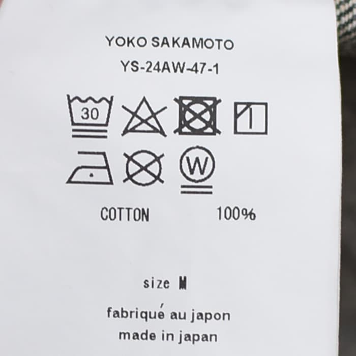 ys-24aw-47-1) YOKOSAKAMOTO(ヨーコサカモト) / DENIM JACKET(デニム