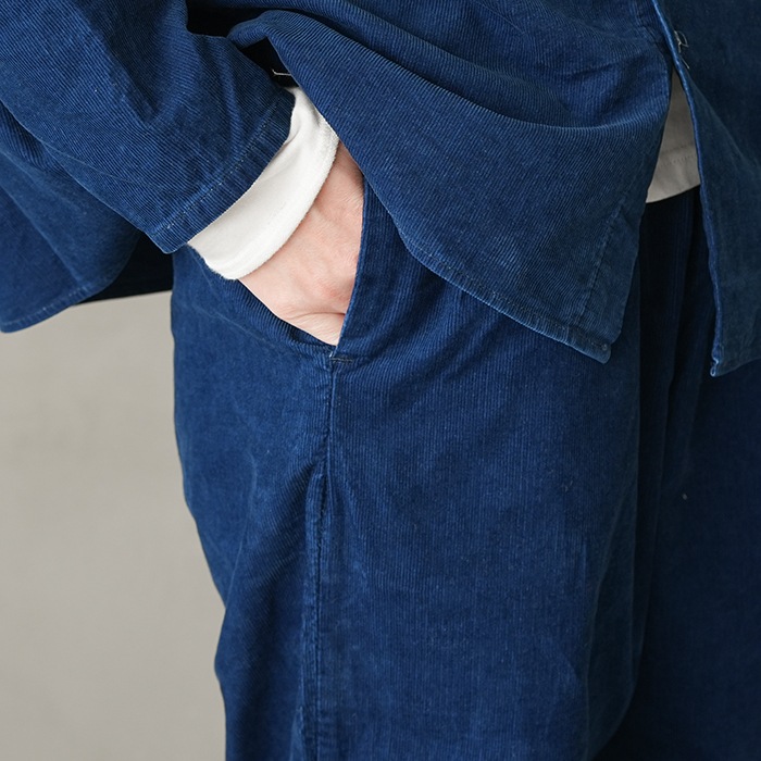 パンツ R&D.M.Co- CORDUROY GUM PANTS 2024aw R&D.M.Co- linen corduroy gum pants (yellow) | n