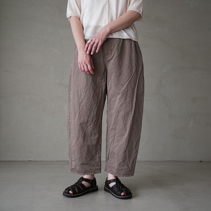 13513046) / Vlas Blomme (ヴラスブラム) / Work Linen Cotton ワイド