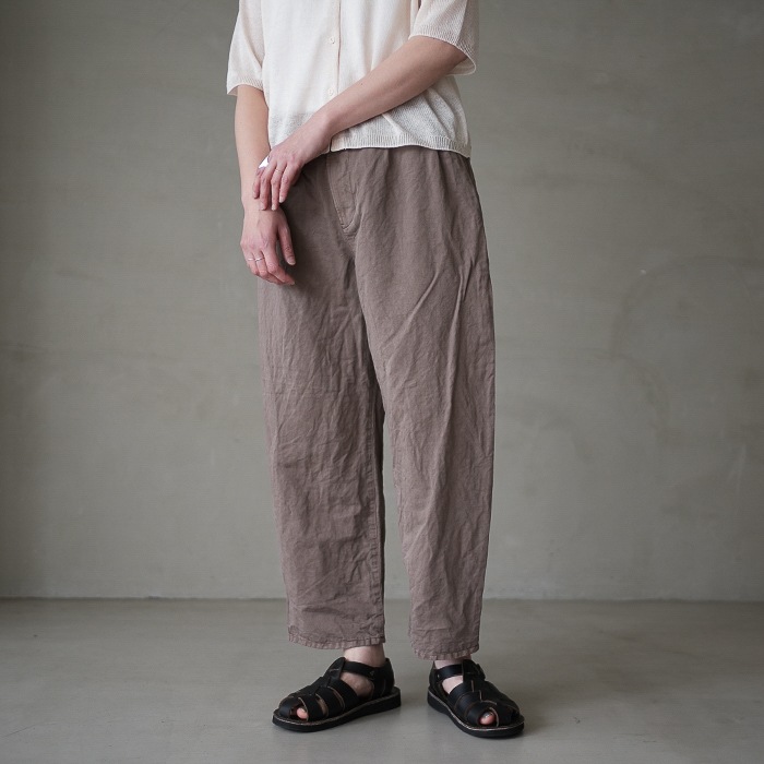 13513046) / Vlas Blomme (ヴラスブラム) / Work Linen Cotton ワイド