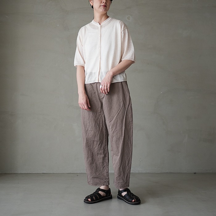 13513046) / Vlas Blomme (ヴラスブラム) / Work Linen Cotton ワイド