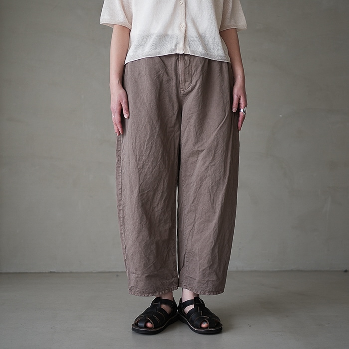 13513046) / Vlas Blomme (ヴラスブラム) / Work Linen Cotton ワイド