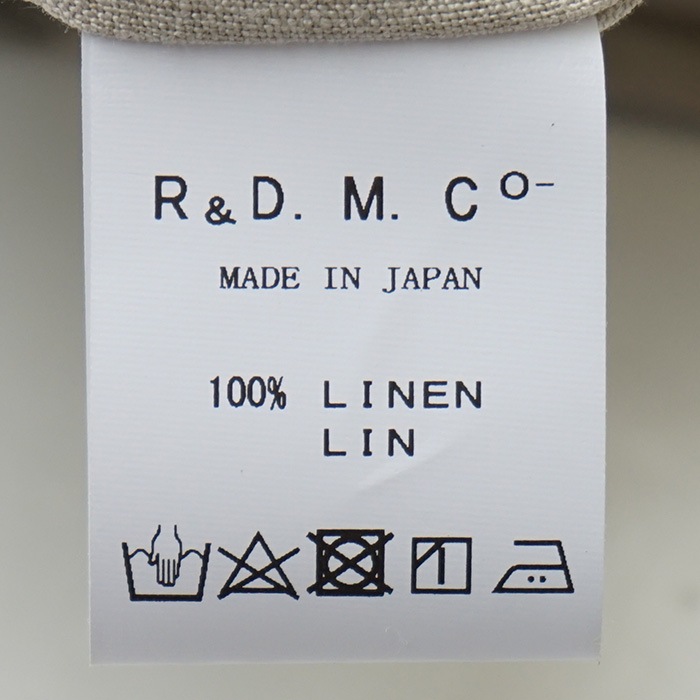 美品　 R&D.M.Co-　 WEEKEND HILL BUGGY SHIRT 未使用】オールドマンズテーラーR&D.M Co-ウィークエンドヒル