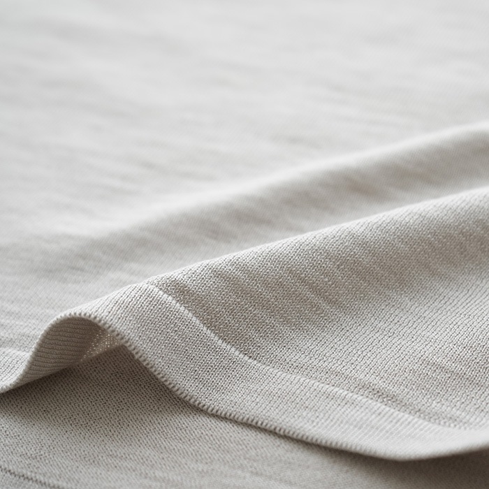 e231k033)/evam eva(エヴァムエヴァ)/cotton silk pullover