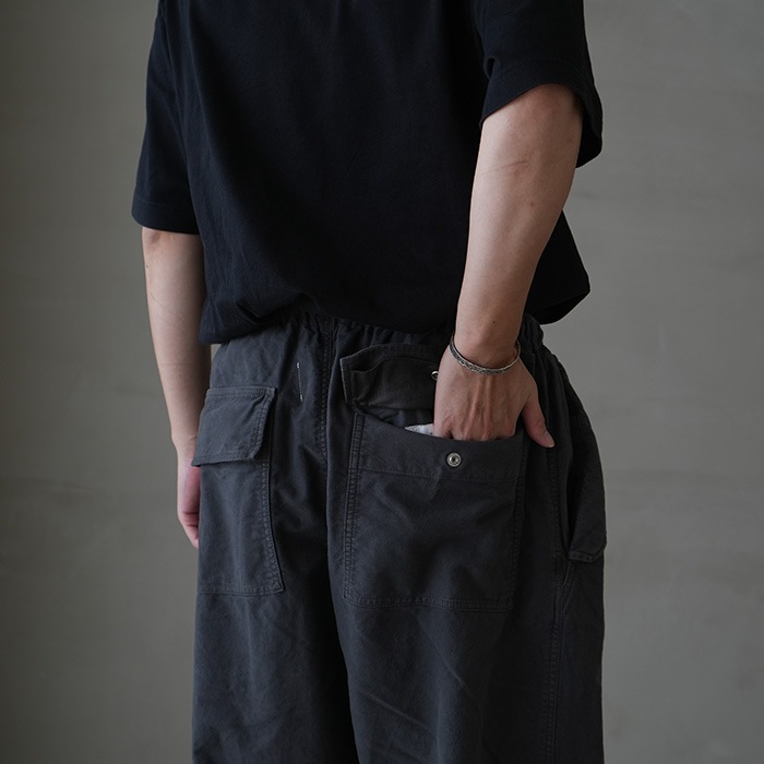 innat04-p03) / INNAT(インアット) / EASY OVER PANTS(イージー