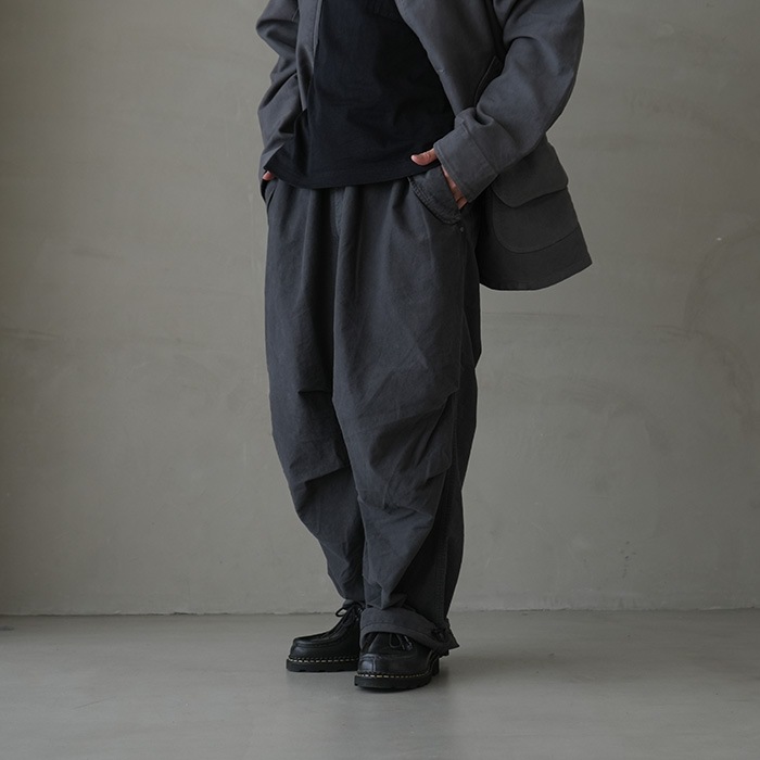 innat04-p03) / INNAT(インアット) / EASY OVER PANTS(イージー