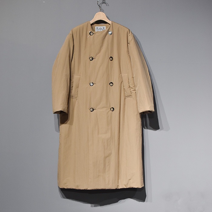 R&D.M.Coオールドマンズテーラー　コート R&D.M.Co- オールドマンズテーラー : CHAMBRAY COTTON HEMP OVERSIZE