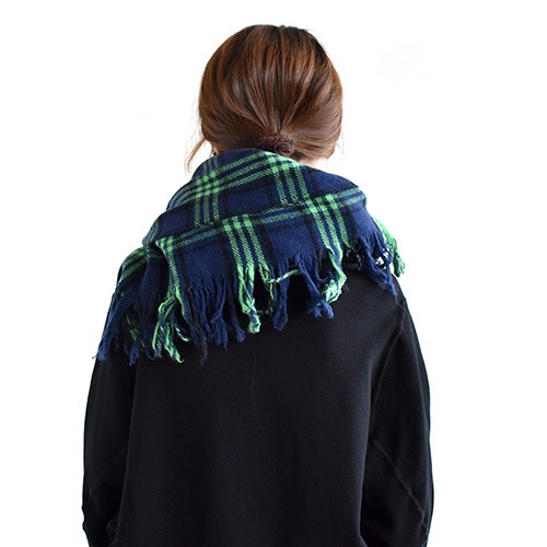 R&D.M.Co.- ブランケット　Black stewart R&D.M.Co.- ブランケット Black stewart R&D.M.Co- / OLDMAN'S