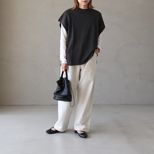 evam eva raising cotton wide pants 1 スミ - メルカリ