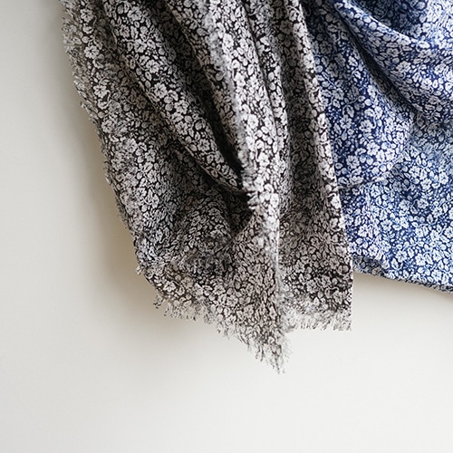 オールドマンズテーラー R&D.M.Co- ショール　ワイルドベリー R&D.M.Co-(オールドマンズテーラー)WILD BERRY GAUZE SHAWL