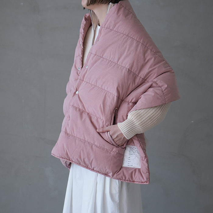 30%OFF】（innat04-p03) / INNAT(インアット) / PUDDED STOLE VEST(パ