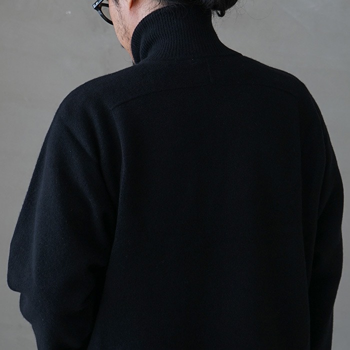 50%OFF】(th23w-34） / THE HINOKI (ザ ヒノキ) /WOOL HALF ZIP