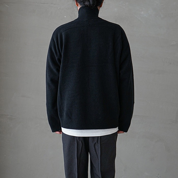 50%OFF】(th23w-34） / THE HINOKI (ザ ヒノキ) /WOOL HALF ZIP