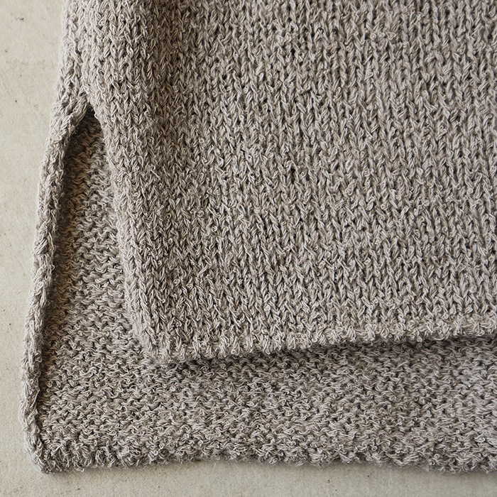 e253k007) / evam eva (エヴァムエヴァ) / wool lily vest(ウール