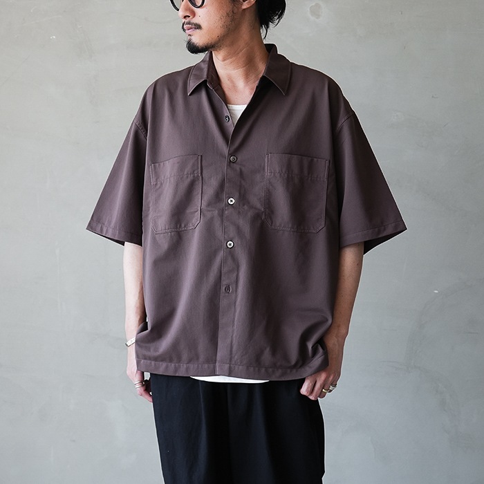 km26s-008a）/ KANEMASA(カネマサ) / 36G Nylon Balise SS Shirt(36G