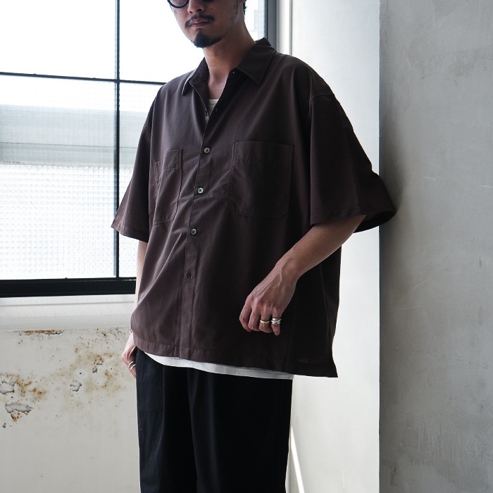 km26s-008a）/ KANEMASA(カネマサ) / 36G Nylon Balise SS Shirt(36G