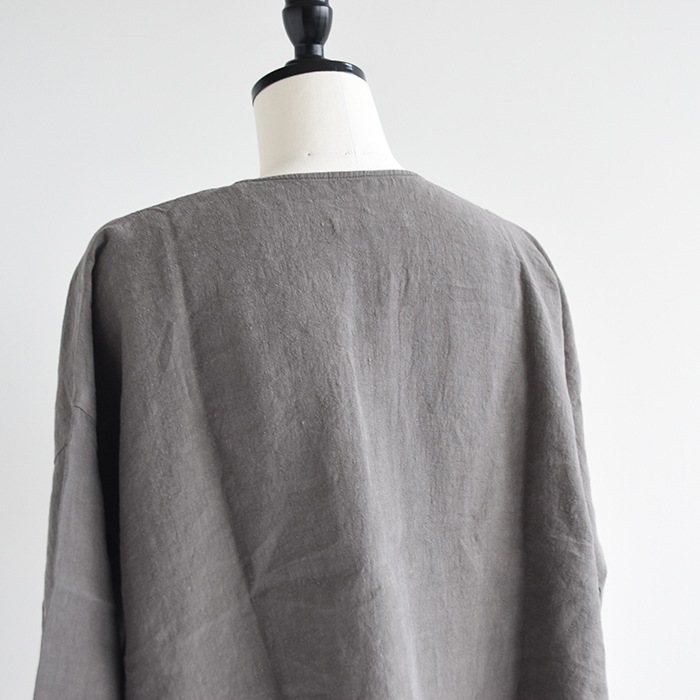e223t013) / evam eva(エヴァムエヴァ) / linen shirts(リネンシャツ