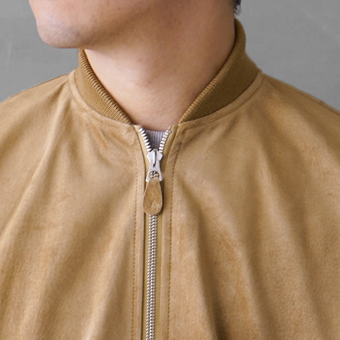innat07-j06)/ INNAT(インアット) /SUEDE BOMBER JACKET(スウェード